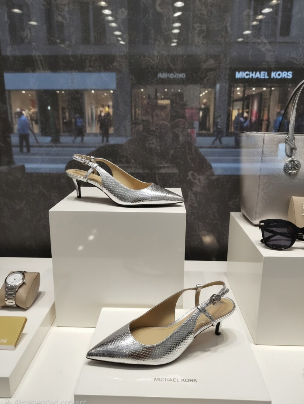 MICHAEL Michael Kors Women's Sz 6.5 Slingback Mules New